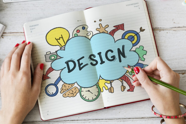 Creativity Ideas Design Thought Bubble Icon Concept